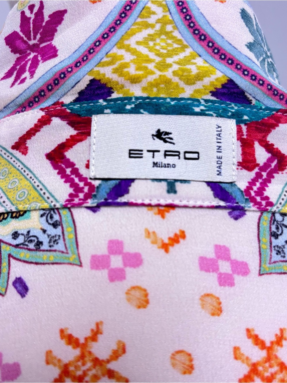 Etro Multi Color Blouse - Picture 4 of 8